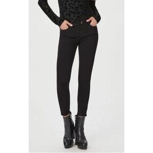 Paige Verdugo Crop Black Overdye Denim‎ Jeans / Women's 29